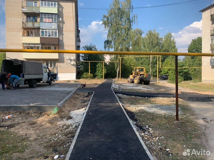 Асфальтирование и благоустройство