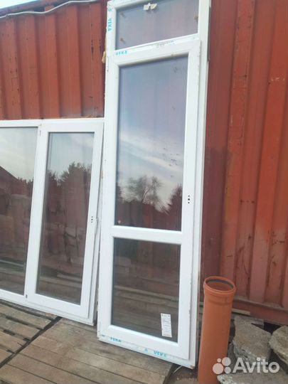 Окна,двери пластиковые бу