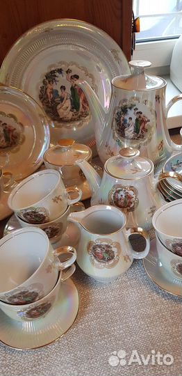 Столовый сервиз на 12 персон гдр