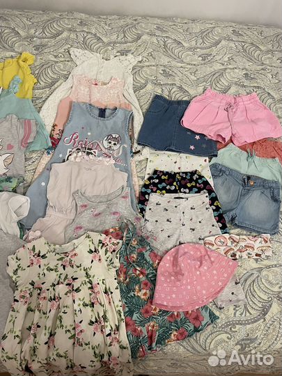 Одежда пакетом на девочку 98-104