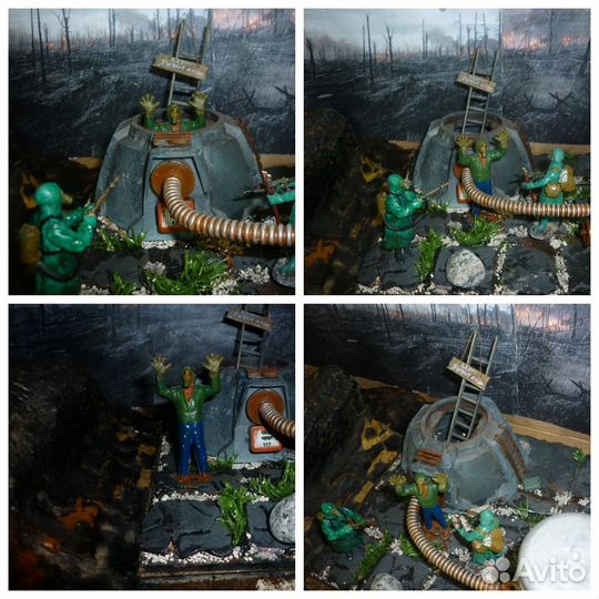 Диорама Сталкер (stalker Postapocalyptic)