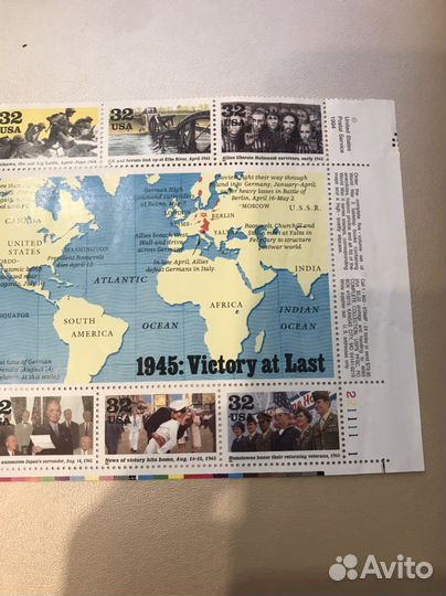 Почтовые марки usa