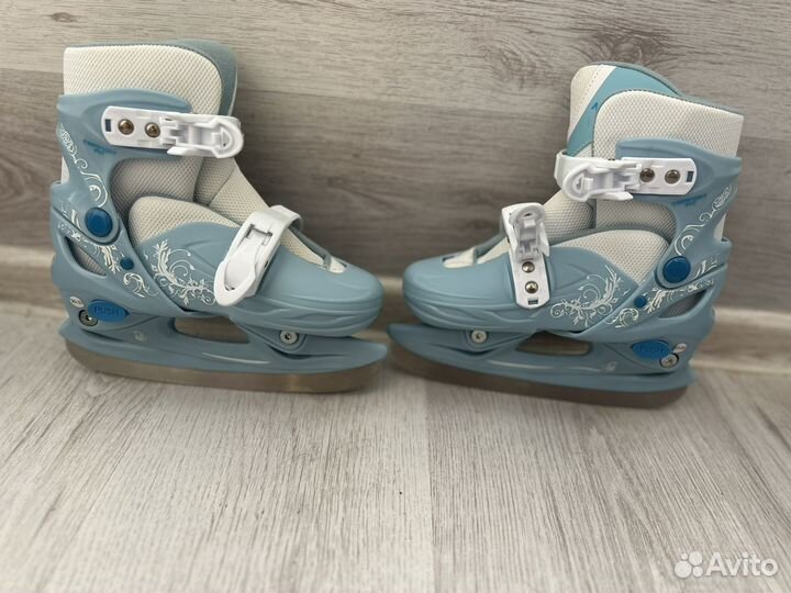 Коньки раздвижные 30-33