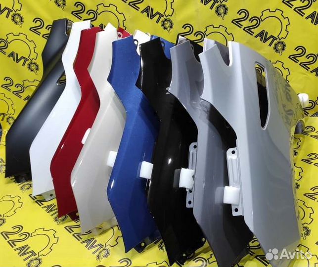 Крыло переднее левое Kia Rio QB D3FA 2011-2017