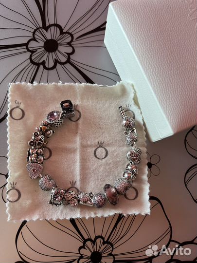 Pandora (лимитки),браслет,шармы