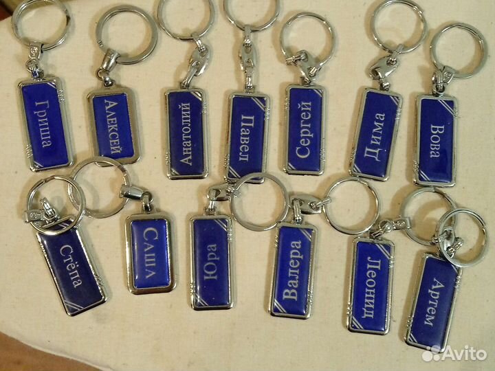 Брелки на ключи