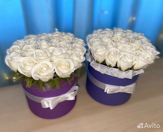 Мыльные розы букеты