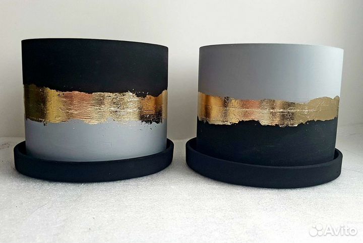 Горшок Цветочный Декоративный