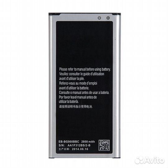 Аккумулятор (батарея) для Samsung Galaxy S5 SM-G90