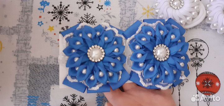 Заколки резинки,новые для девочки