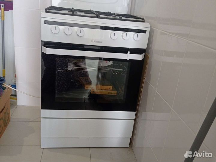 Плита газовая комбинированная hansa fcmw68020