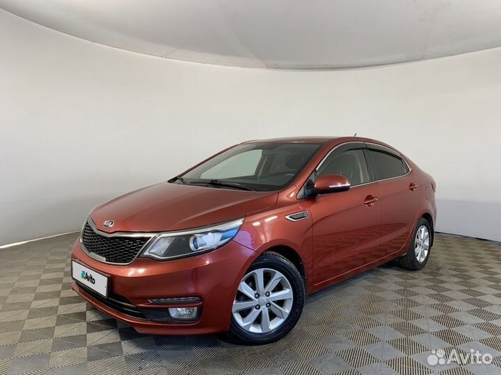 Kia Rio 1.6 МТ, 2017, 90 659 км