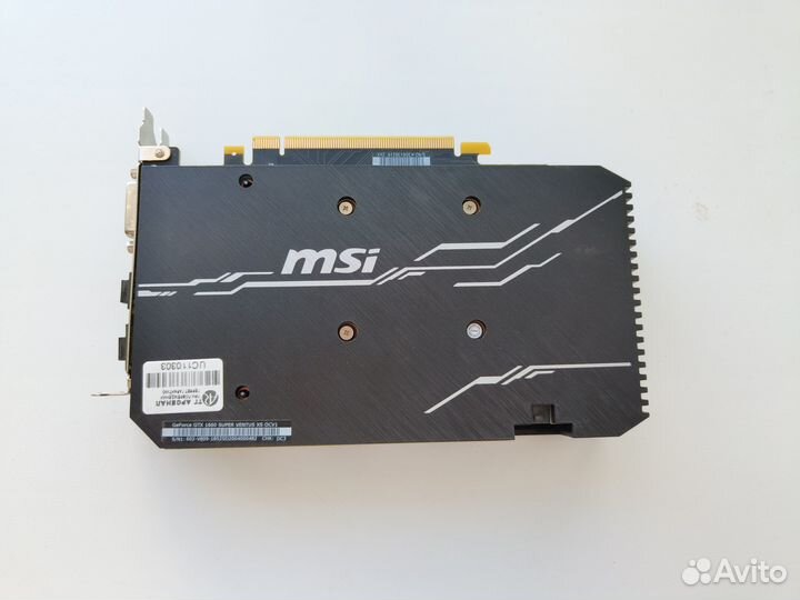 Msi GeForce GTX1660 Super Ventus XS OCV1 6gb