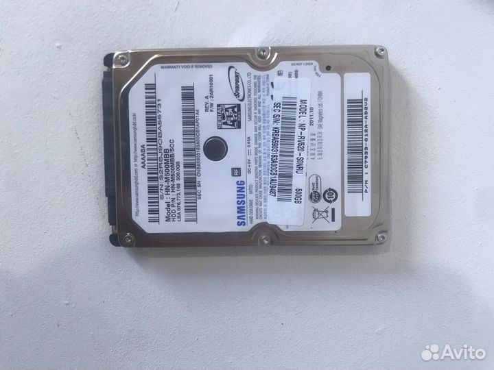 Жесткий диск для ноутбука 500 гб