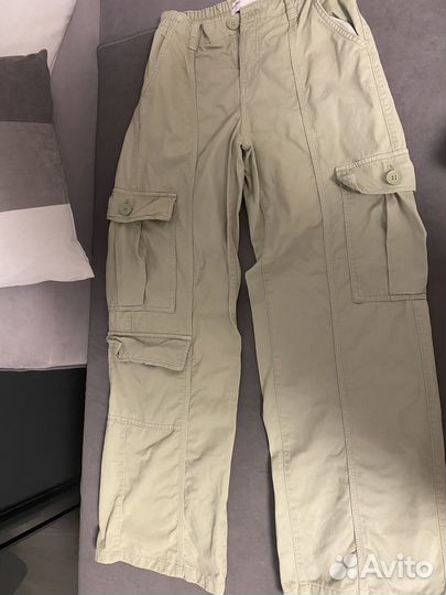 Брюки карго женские 44