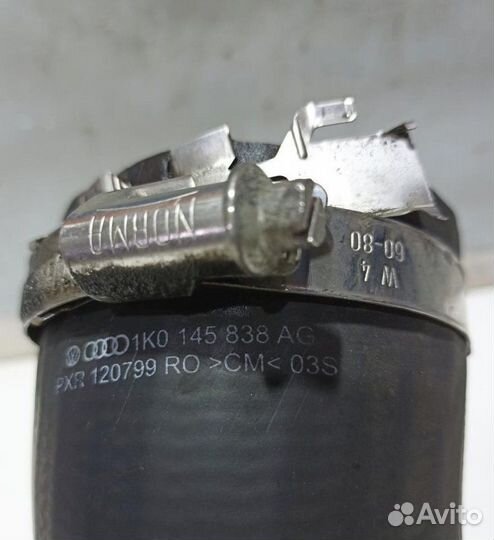 Патрубок интеркулера Volkswagen Tiguan 2007 - 2017