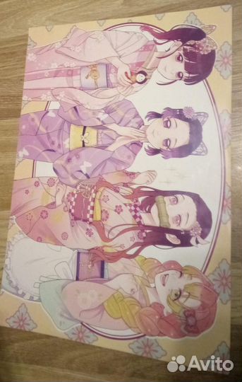 Плакаты постеры аниме