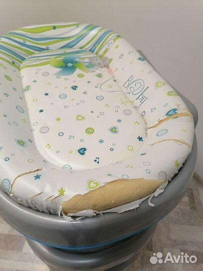 Пеленальный столик с ванночкой Brevi