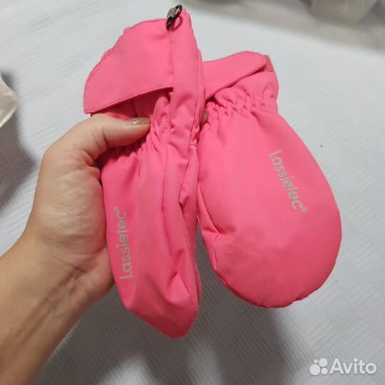 Варежки краги lassie 2 и костюм флисовый reike110