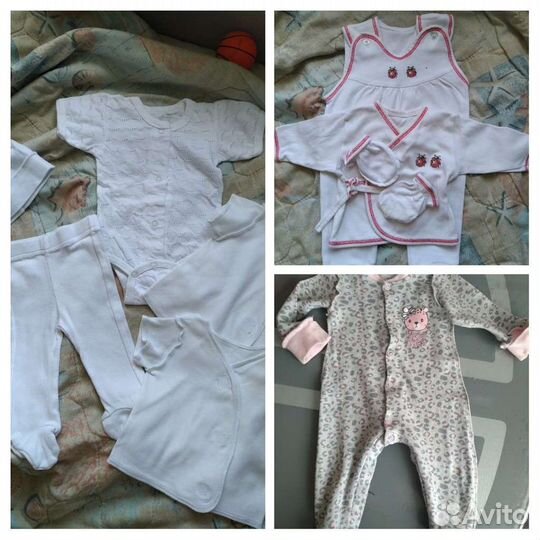 Одежда для девочки 56-62-74