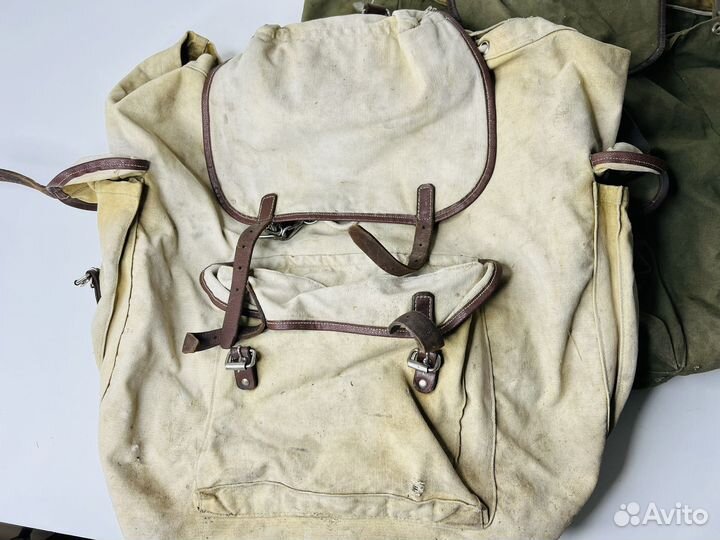 Туристическое снаряжение Рюкзаки и котелок СССР