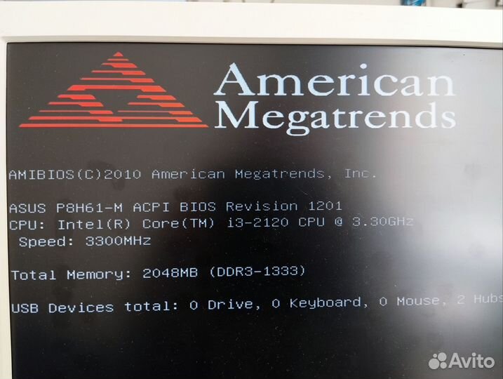Материнская плата p8h61+m + проц i3