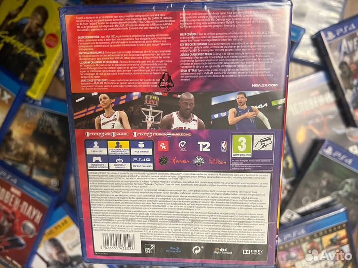 Диск NBA 2k23 PS4 / Новый