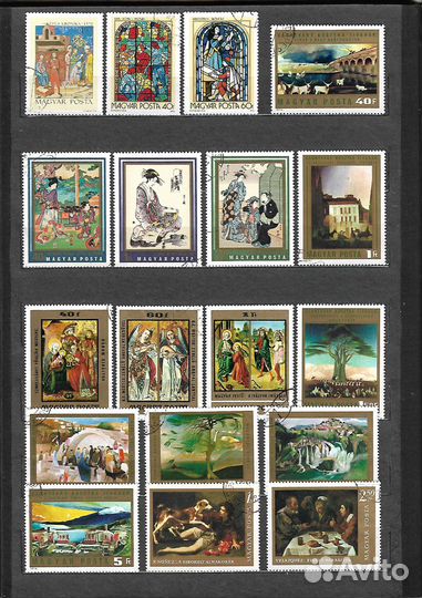 Марки Живопись, искусство и др. Часть 2