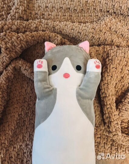 Мягкая игрушка кот батон