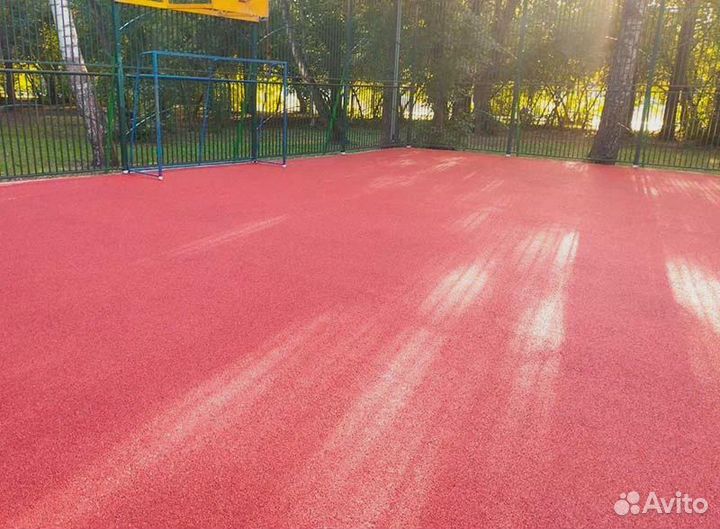 Укладка резинового покрытия u-2595