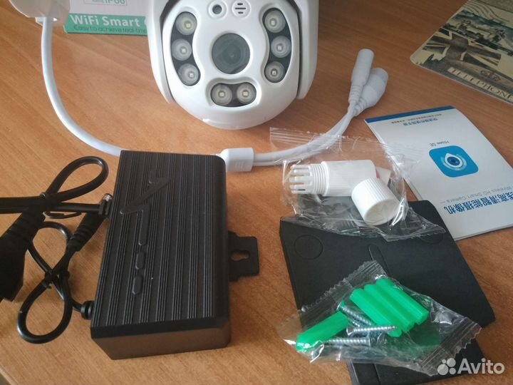 Wifi уличная видеокамера поворотная