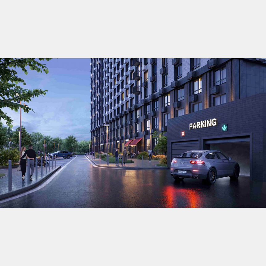 1-к. квартира, 34 м², 22/25 эт.