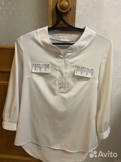 Блузка школьная белая 152-164