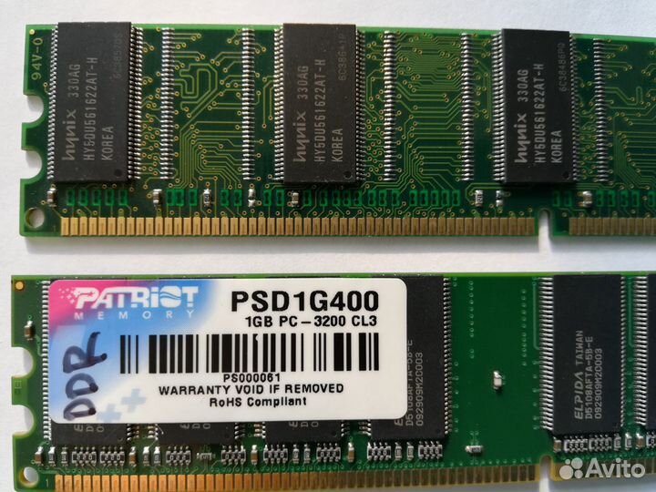 Модуль памяти dimm DDR sodimm DDR2 DDR3
