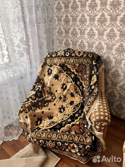 Диван с креслами комплект бу