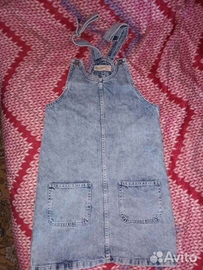 Джинсовый сарафан