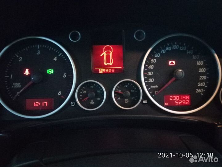 Щиток приборов на Volkswagen