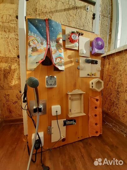 Бизиборд большой двухсторонний