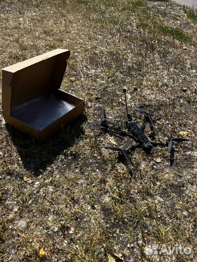 Кoптеp fpv Пирaнья 7 и 10 