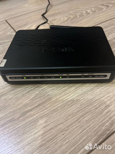 Wi-Fi роутер D-link DSL-2640U