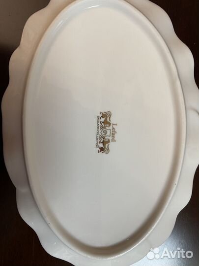 Масленка из английского фарфора