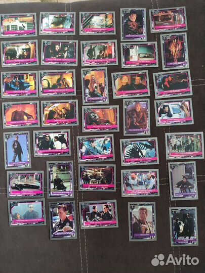 Карточки терминатор 2 90-х годов