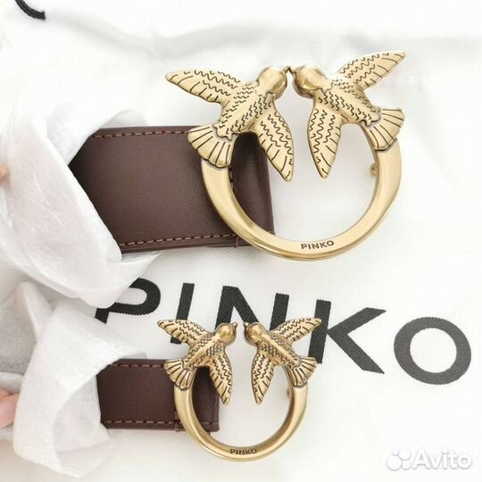 Ремень кожаный pinko