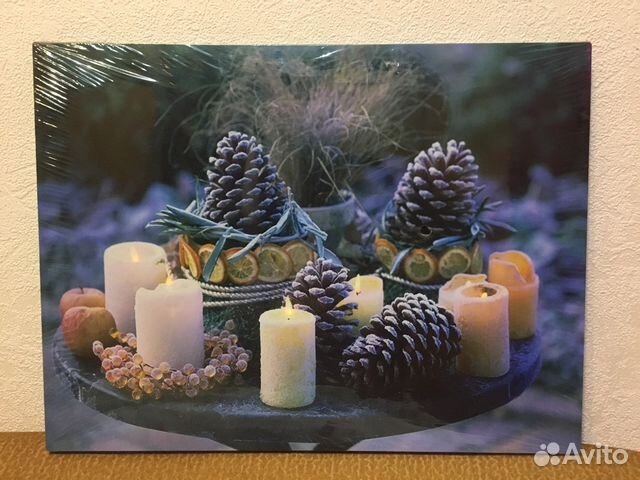 Панно с диодами 30*40 картина