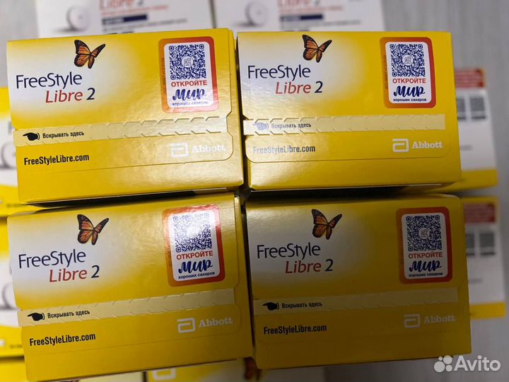 Датчики Freestyle libre 2 Россия