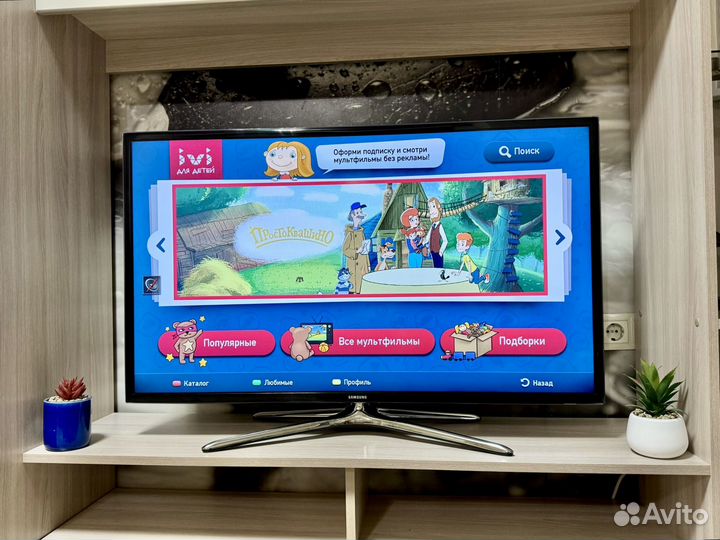 Красивый Samsung 102см, wi-fi, SMART