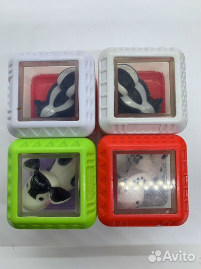 Сенсорные кубики fisher price