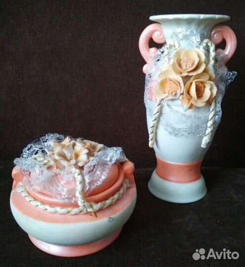 Фарфоровые статуэтки, фоторамки и др