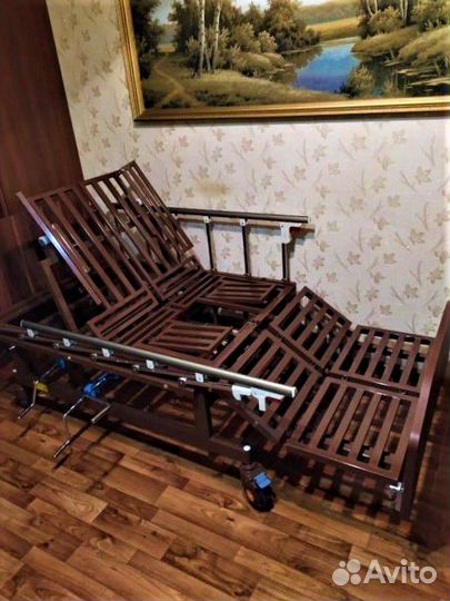 Кровать для лежачих больных медицинская взрослая