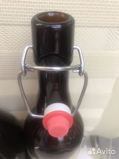 Бутыль стеклянная для розлива